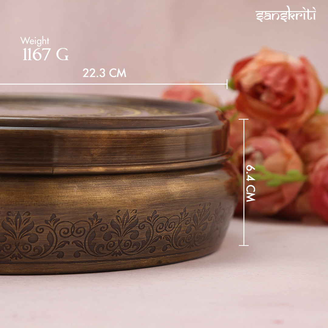 Brass Masala Box
