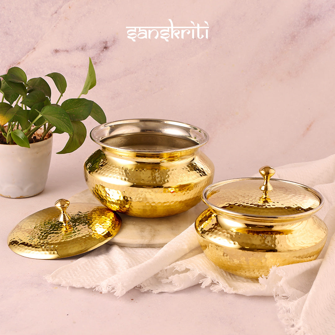 Brass Biryani Handi