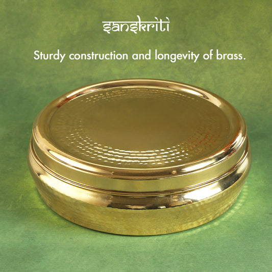 Brass Masala Box