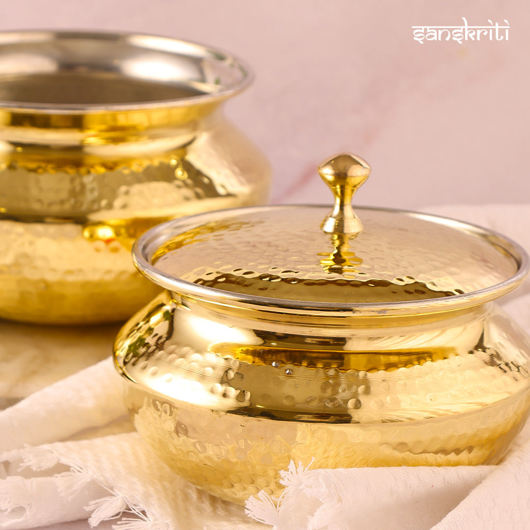 Brass Biryani Handi