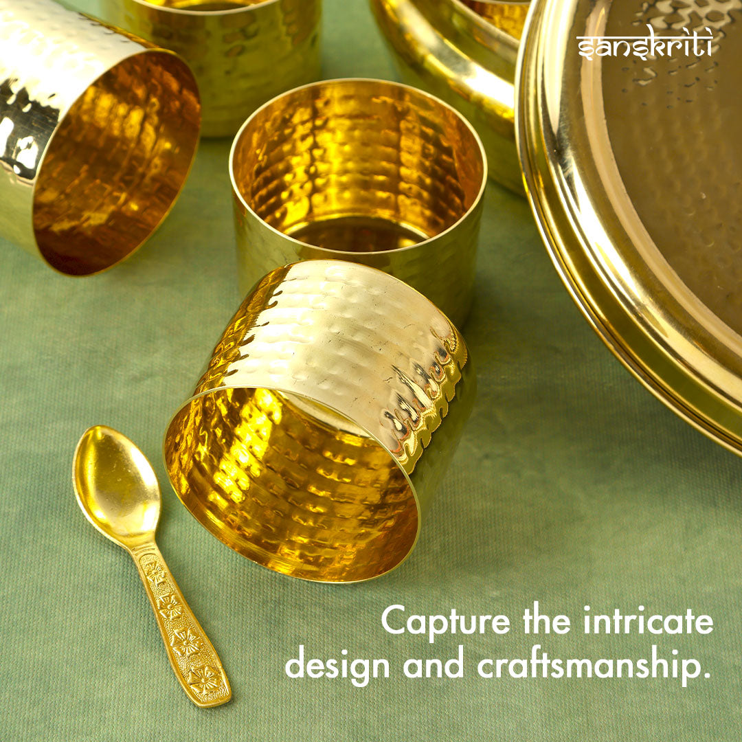 Brass Masala Box