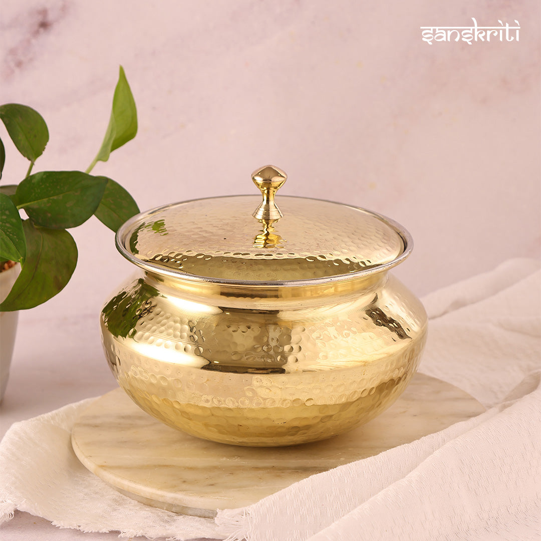 Brass Biryani Handi