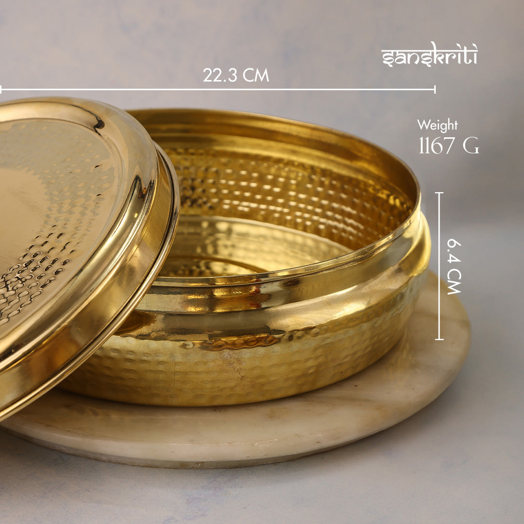 Brass Roti Dibba