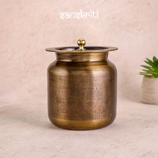 Brass Oil Pot