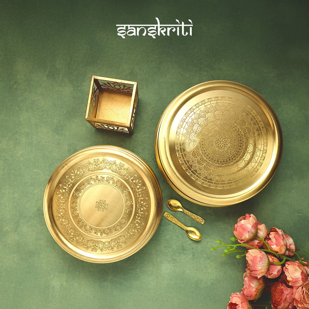 Brass Roti Dibba