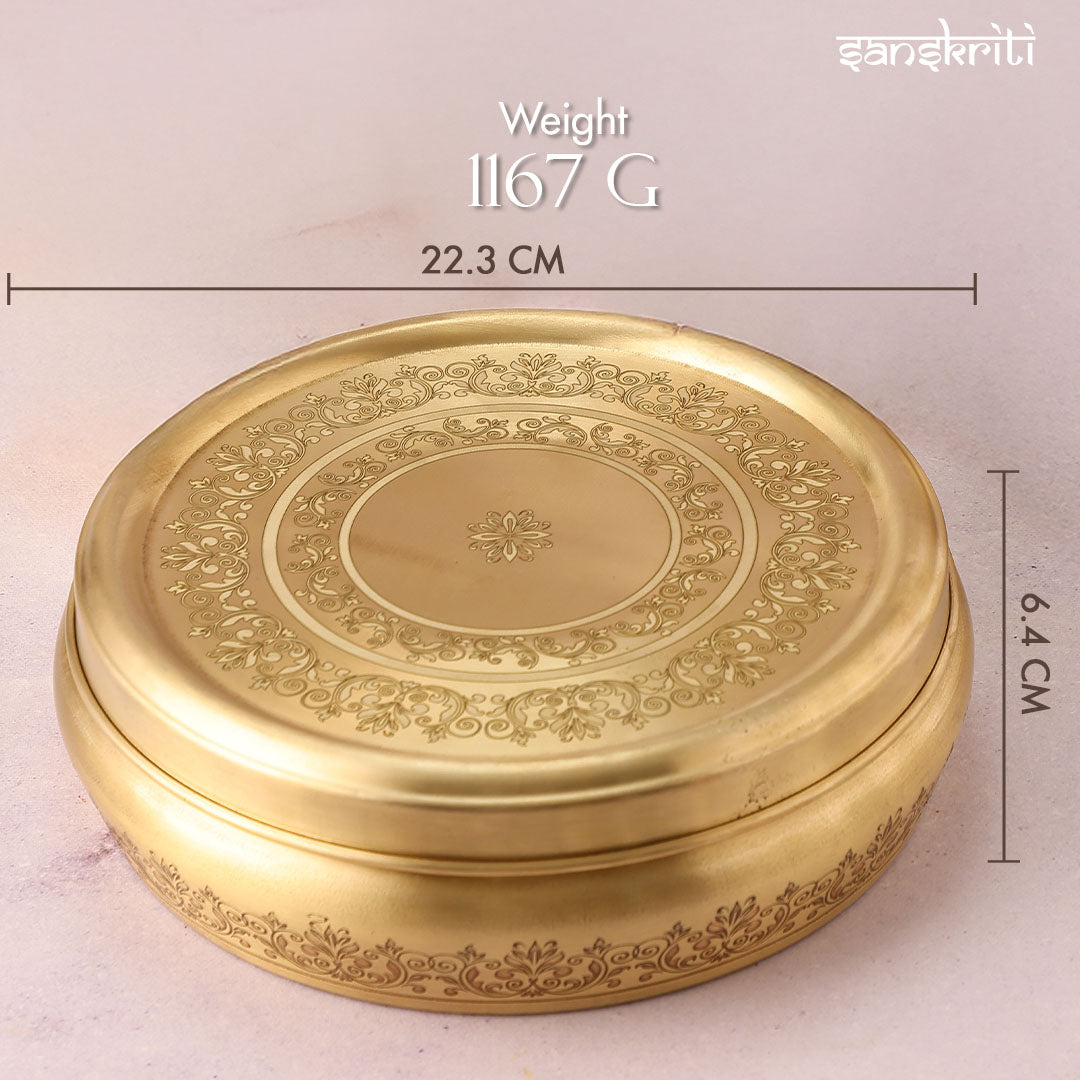 Brass Masala Box