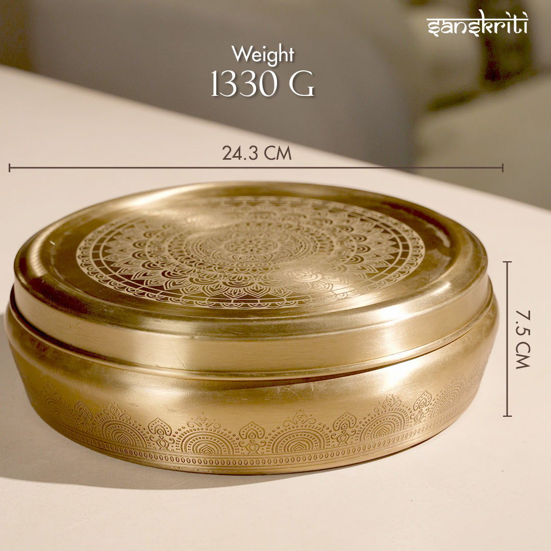Brass Masala Box